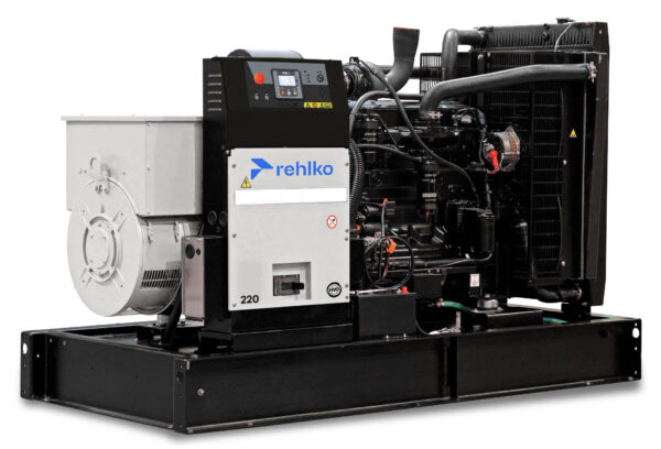 Rehlko 220kVA Strømaggregat - John Deere motor