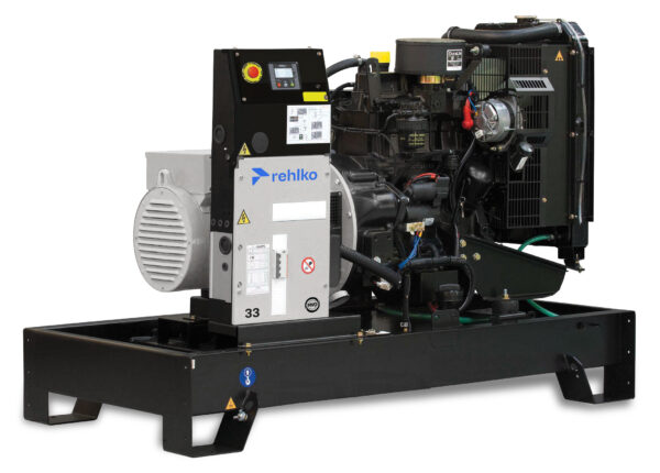 Rehlko 33kVA Strømaggregat - John Deere motor