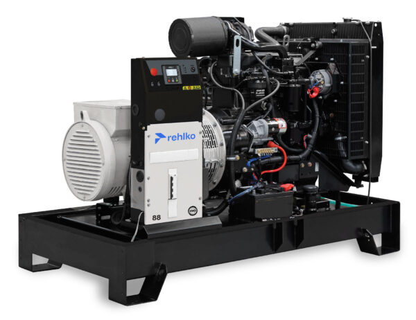 Rehlko 88kVA Strømaggregat - John Deere motor