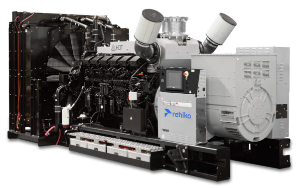 Rehlko 1650kVA Strømaggregat - Mitsubishi motor