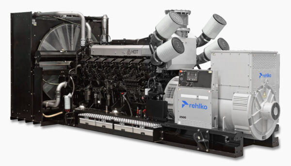 Rehlko 2500kVA Strømaggregat - Mitsubishi motor