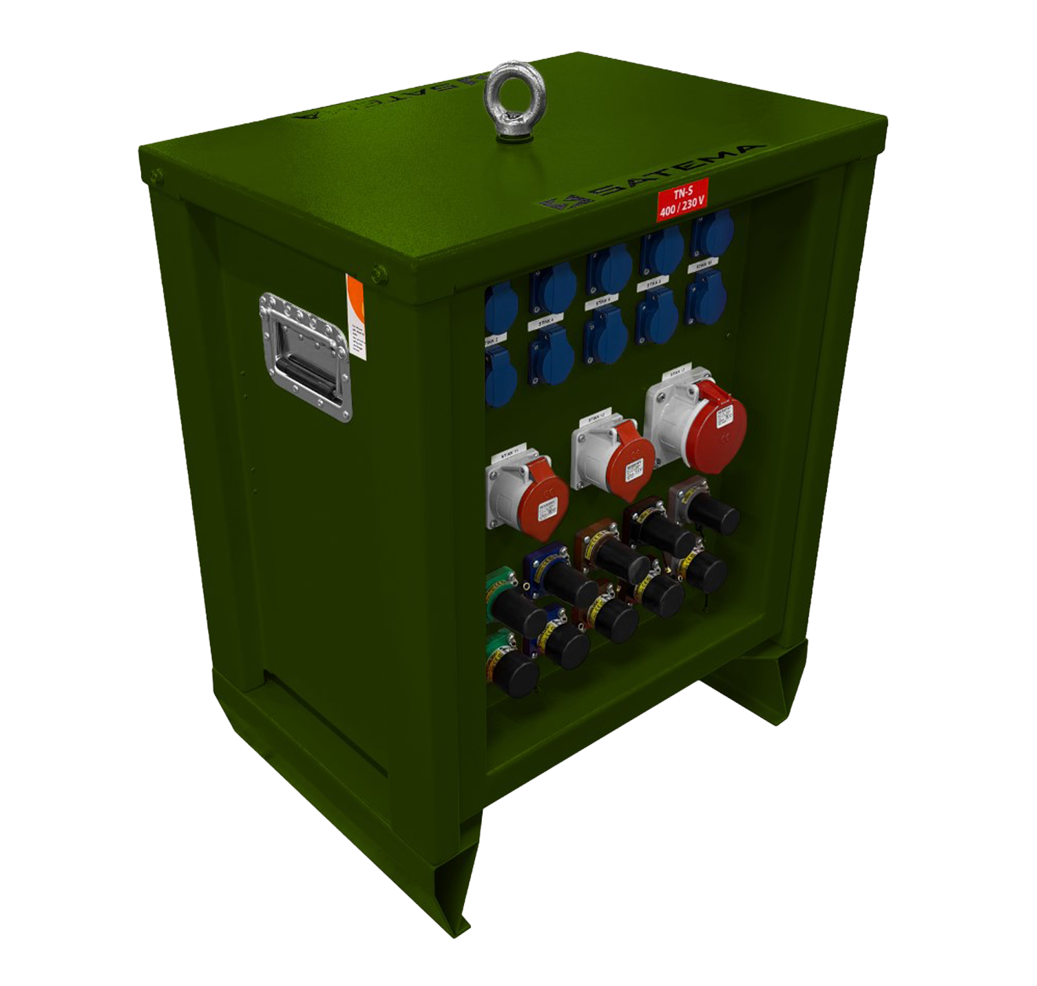 Eventsentral 160A 0120(10)-R 400V med powerlock - Image 4