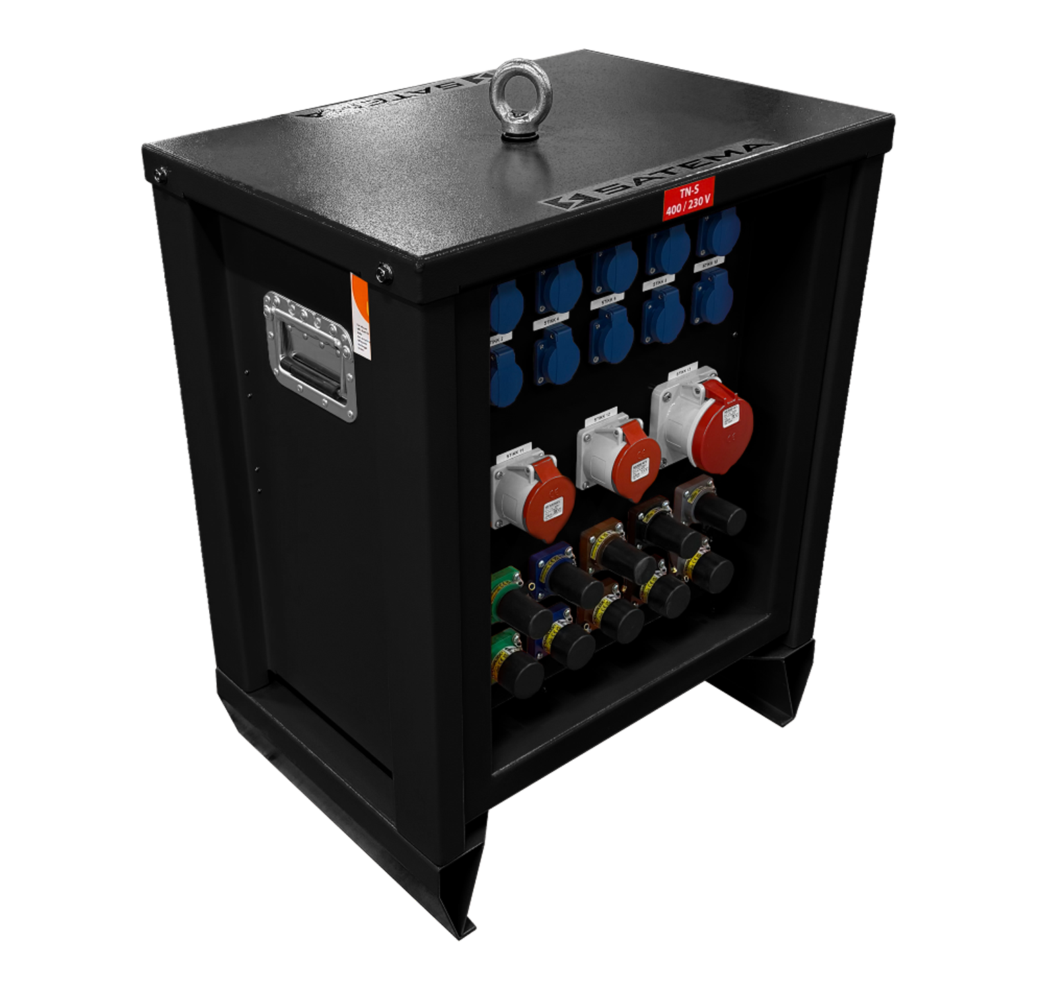 Eventsentral 160A 0120(10)-R 400V sort