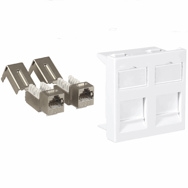 Modul 45x45 2xKat.6A STP NCS