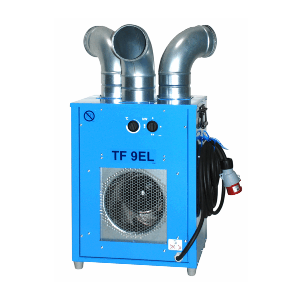 Tørke og varme TF 9EL 230V NO med flenseplate