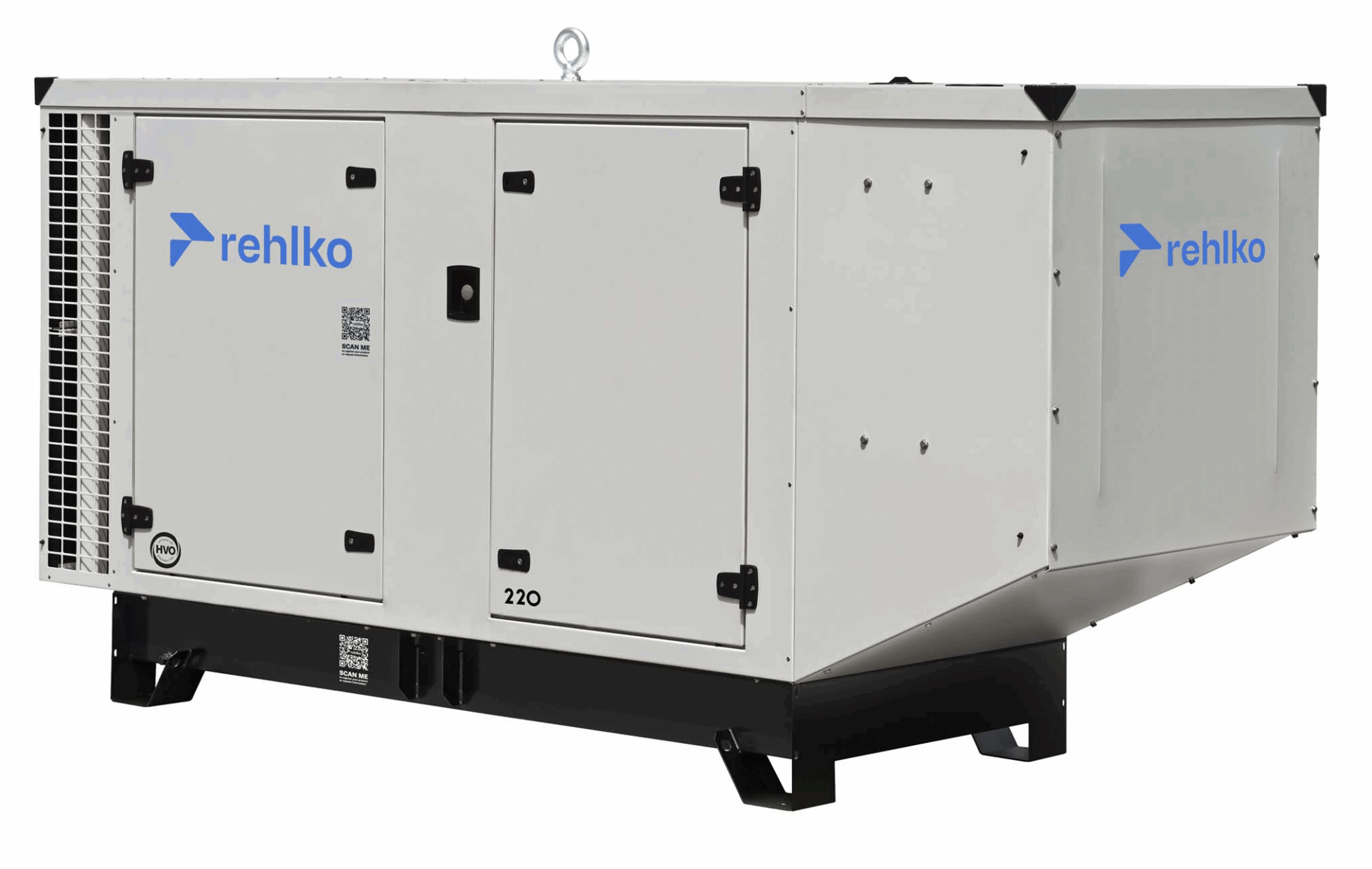 Rehlko aggregat KD220 220kVA kapslet