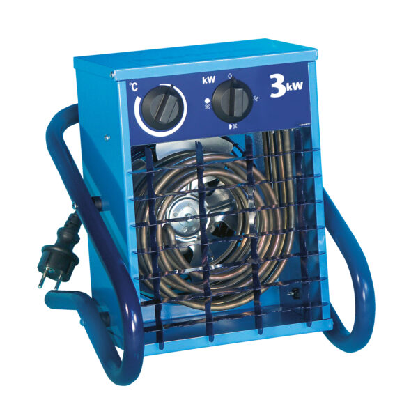 varmluftsvifte VF31 3KW 230V med 2 meter kabel og plugg